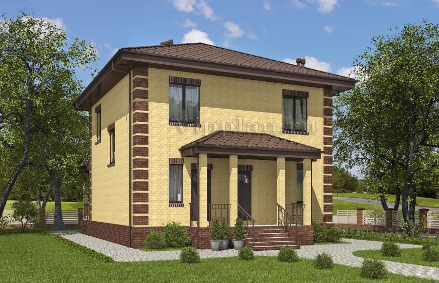 Двухэтажный жилой дом